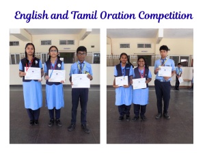 English and Tamil Oration