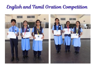 English and Tamil Oration Competition